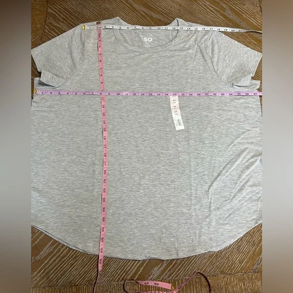 NWT SO|Classic Crewneck Tshirt|Size 3X - Picture 3 of 5